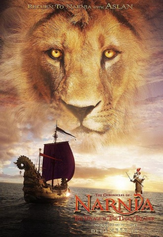 Le monde de Narnia-Chapitre 3 : L'odyssée du Passeur d'Aurore - Affiche