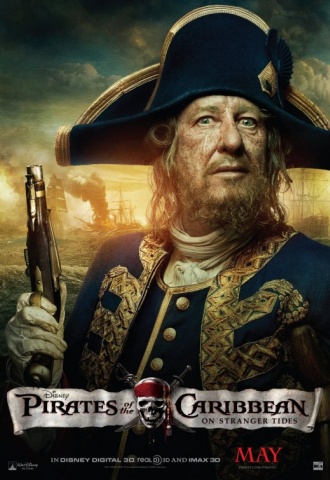 Pirates des Caraïbes : La Fontaine de Jouvence - Affiche