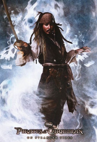 Pirates des Caraïbes : La Fontaine de Jouvence - Affiche