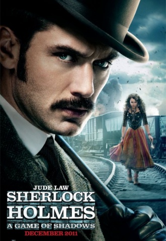 Sherlock Holmes : Jeu d'ombres - Affiche