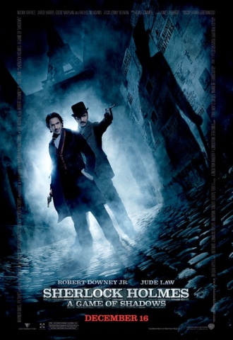 Sherlock Holmes : Jeu d'ombres - Affiche