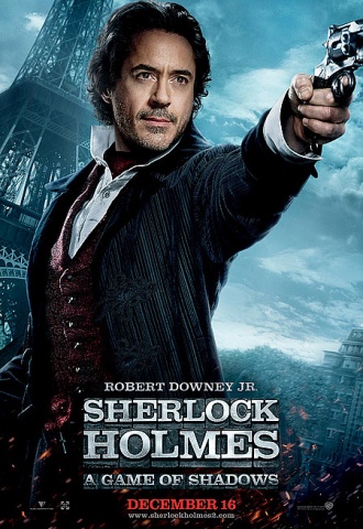Sherlock Holmes : Jeu d'ombres - Affiche
