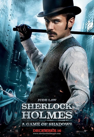 Sherlock Holmes : Jeu d'ombres - Affiche
