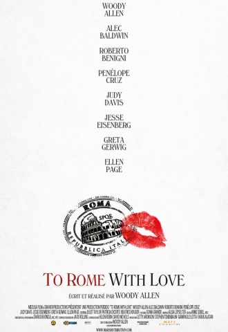 To Rome With Love - Affiche