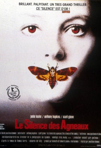 Le Silence des agneaux - Affiche