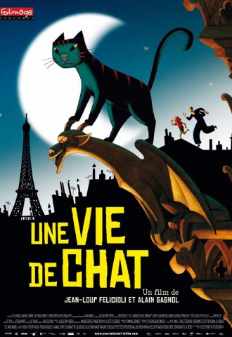 Une vie de chat - Affiche