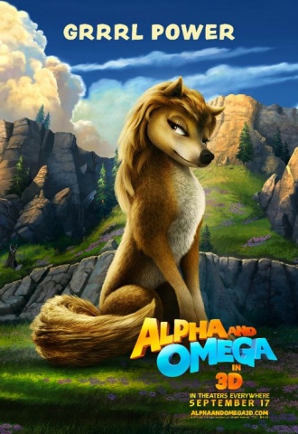 Alpha et Omega 3D - Affiche