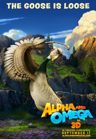 Alpha et Omega 3D - Affiche