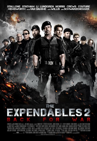 Expendables 2 : Unité Spéciale - Affiche