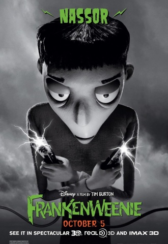 Frankenweenie  - Affiche