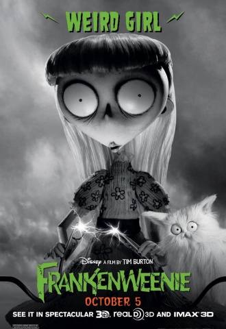 Frankenweenie  - Affiche