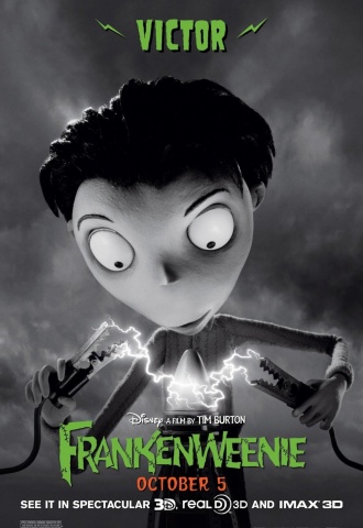 Frankenweenie  - Affiche