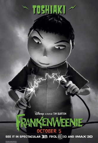 Frankenweenie  - Affiche
