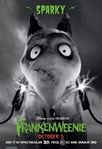 Frankenweenie  - Affiche