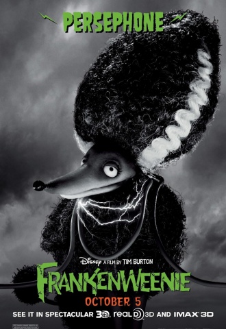 Frankenweenie  - Affiche