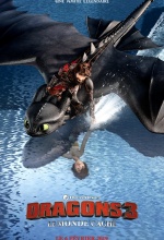 Dragons 3 : Le monde caché - Affiche