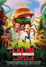 L'île des Miam-Nimaux : Tempête de boulettes géantes 2 - Affiche