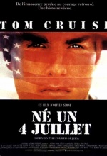 Né un quatre juillet - Affiche