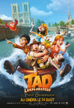 Tad l'explorateur et la table d'émeraude - Affiche