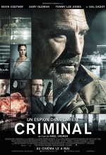 Criminal-Un espion dans la tête - Affiche Criminal-Un espion dans la tête - Affiche