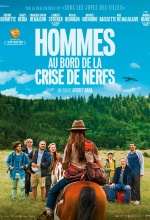 Hommes au bord de la crise de nefs - Affiche
