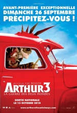 Arthur 3 et la guerre des deux mondes - Affiche