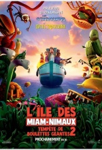 L'île des Miam-Nimaux : Tempête de boulettes géantes 2 - Affiche L'île des Miam-Nimaux : Tempête de boulettes géantes 2 - Affiche