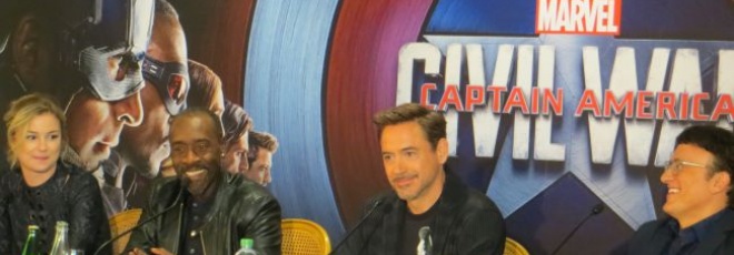 Conférence de presse : Captain America: Civil War