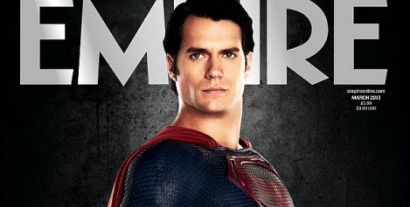 Man of Steel en couverture du magazine Empire