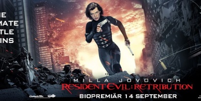 Un extrait de de 2mins32sec pour le film Resident Evil: Retribution