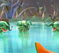 L'île des Miam-Nimaux : Tempête de boulettes géantes 2	- Photo